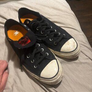 All black 70’s converse sz 13 only worn once